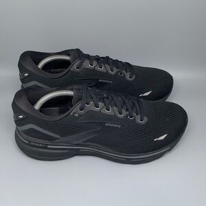 Brooks Ghost 15 Black Extra Wide Running Shoes Men’s Sz 10 4E